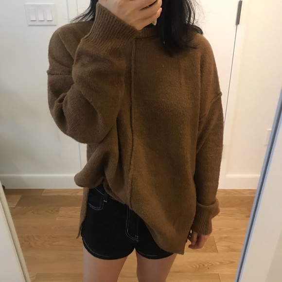 oak + fort caramel sweater - Picture 2 of 6